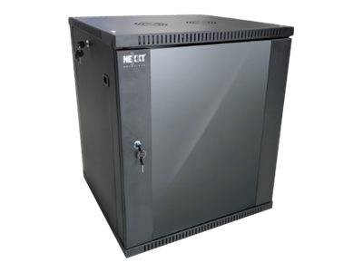 Nexxt Solutions SKD - Armario - instalable en pared - RAL 9005, negro barniz - 18U - 19