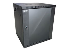 Nexxt Solutions SKD - Armario - instalable en pared - RAL 9005, negro barniz - 18U - 19