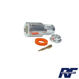 Conector TNC macho de 50 Ohms para cable BELDEN 9913, 7810A, 8214; ANDREW CNT-400; SYSCOM RG8/U-SYS, RFLASH-1113 Conector TNC macho de 50 Ohms para cable BELDEN 9913, 7810A, 8214; ANDREW CNT-400; SYSCOM RG8/U-SYS, RFLASH-1113