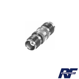 Adaptador Barril en Línea de Conector TNC Hembra a TNC Hembra, Níquel/ Oro/ Teflón. Adaptador Barril en Línea de Conector TNC Hembra a TNC Hembra, Níquel/ Oro/ Teflón.