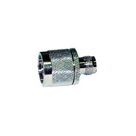 Adaptador en Línea de Conector TNC Hembra a N Macho, Níquel/ Oro/ Teflón. Adaptador en Línea de Conector TNC Hembra a N Macho, Níquel/ Oro/ Teflón.