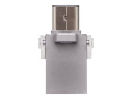 Kingston DataTraveler microDuo 3C - Unidad flash USB - 64 GB - USB 3.1 / USB-C - para Apple MacBook (Early 2015, Early 2016, Mid 2017); MacBook Air (Late 2018); MacBook Pro (Late 2016, Mid 2017, Mid 2018)