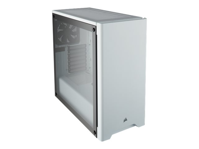 CORSAIR Carbide Series 275R - Torre - ATX - panel lateral con ventana (cristal templado) - sin fuente de alimentación (ATX) - blanco - USB/Audio