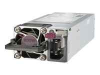 HPE - Fuente de alimentación - conectable en caliente (módulo de inserción) - Flex Slot - 80 PLUS Platinum - CA 100-240 V - 800 vatios - 908 VA