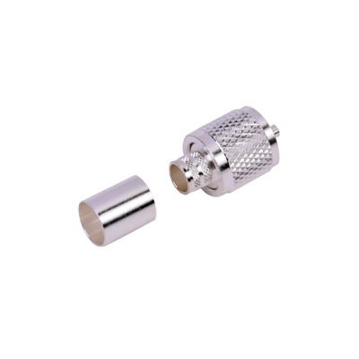 Conector UHF Macho (PL-259) para cables RG-8/U, RG-214/U, BELDEN 8268. Conector UHF Macho (PL-259) para cables RG-8/U, RG-214/U, BELDEN 8268.