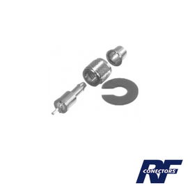 Conector Mini UHF Macho para cables RG-58/U, RG-142/U. Conector Mini UHF Macho para cables RG-58/U, RG-142/U.