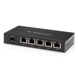 Ubiquiti EdgeRouter X SFP - Router - conmutador de 5 puertos - GigE Ubiquiti EdgeRouter X SFP - Router - conmutador de 5 puertos - GigE