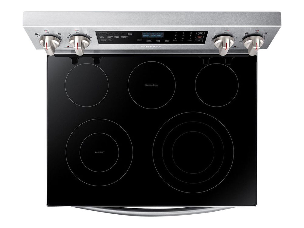 Samsung NE59N6630SS - Hornillo - autónomo - nicho - ancho: 76.2 cm - fondo: 63.5 cm - con auto limpieza - acero inoxidable