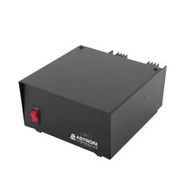Fuente de poder Astron| Salidas 13.8Vcd, 20A | Lineal Regulada con Circuito Cargador de Baterías.