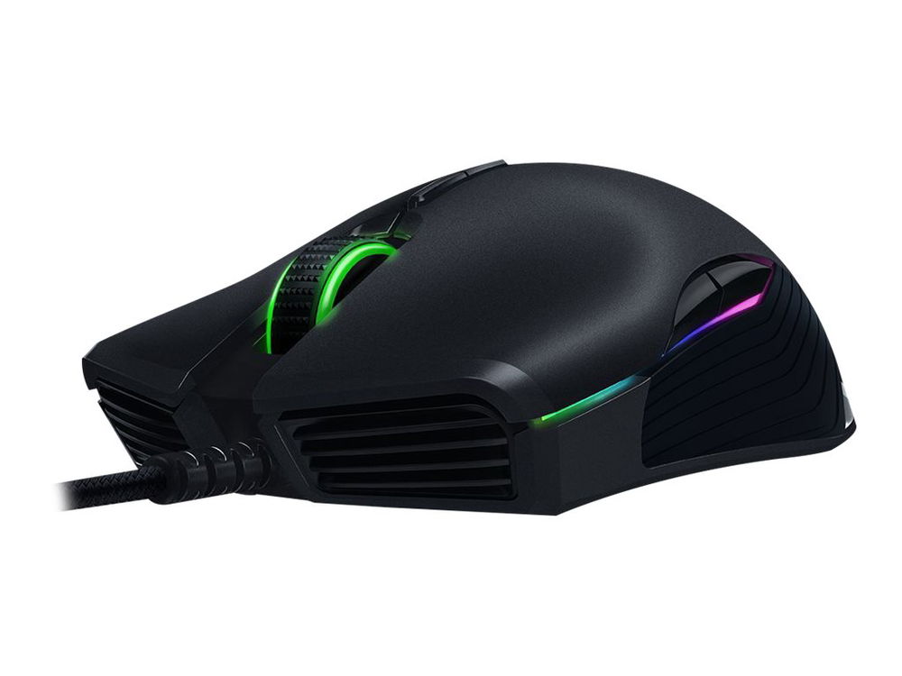 Razer Lancehead - Tournament Edition - ratón - diestro y zurdo - óptico - cableado - USB - negro