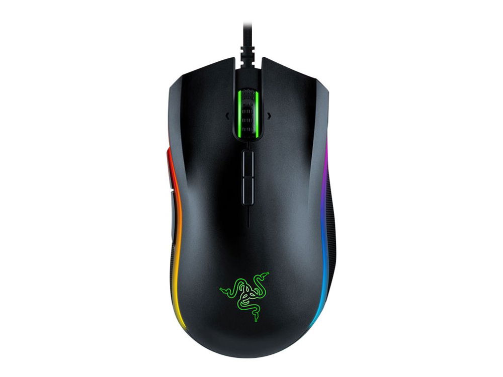 Razer Mamba Elite - Ratón - diestro - óptico - 9 botones - cableado - USB - negro