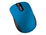 Microsoft Bluetooth Mobile Mouse 3600 - Ratón - diestro y zurdo - óptico - 3 botones - inalámbrico - Bluetooth 4.0 - azul