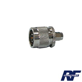 Adaptador en Línea de Conector SMA Macho a N Macho, Níquel/ Oro/ Teflón. Adaptador en Línea de Conector SMA Macho a N Macho, Níquel/ Oro/ Teflón.
