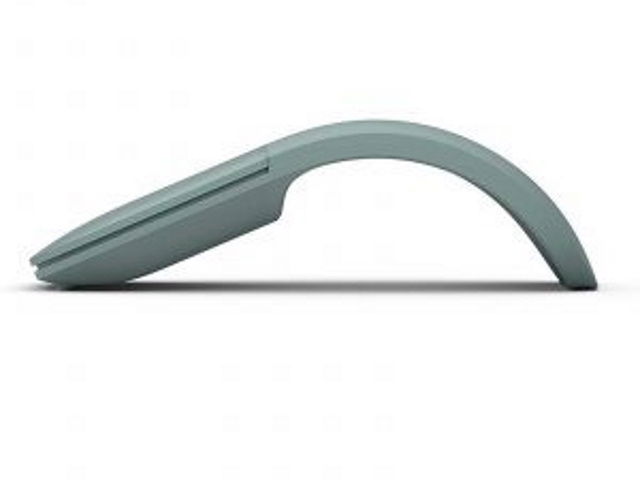 Microsoft Arc Mouse - Ratón - óptico - 2 botones - inalámbrico - Bluetooth 4.1 LE - verde salvia