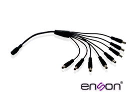 DISTRIBUIDOR TIPO PULPO ENSON ENS-DC18 DE 1 A 8 CANALES IDEAL PARA ALIMENTACION DE CAMARAS DE CCTV DISTRIBUIDOR TIPO PULPO ENSON ENS-DC18 DE 1 A 8 CANALES IDEAL PARA ALIMENTACION DE CAMARAS DE CCTV