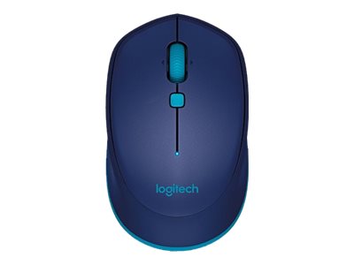 Logitech M535 - Ratón - óptico - 4 botones - inalámbrico - Bluetooth 3.0 - azul