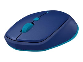 Logitech M535 - Ratón - óptico - 4 botones - inalámbrico - Bluetooth 3.0 - azul