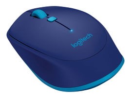 Logitech M535 - Ratón - óptico - 4 botones - inalámbrico - Bluetooth 3.0 - azul