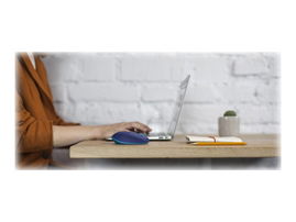Logitech M535 - Ratón - óptico - 4 botones - inalámbrico - Bluetooth 3.0 - azul