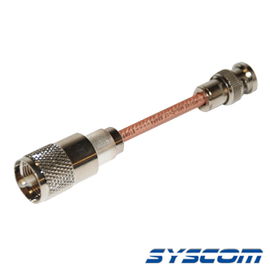 Cable RG142, con conectores BNC Macho /UHF (PL-259) Macho. Cable RG142, con conectores BNC Macho /UHF (PL-259) Macho.
