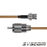 Cable RG142, con conectores BNC Macho / UHF Macho.