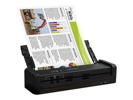 Epson WorkForce ES-300W - Escáner de documentos - Sensor de imagen de contacto (CIS) - a dos caras - Letter - 600 ppp x 600 ppp - hasta 25 ppm (mono) / hasta 25 ppm (color) - Alimentador automático de documentos (ADF) (20 hojas) - hasta 500 exploraci