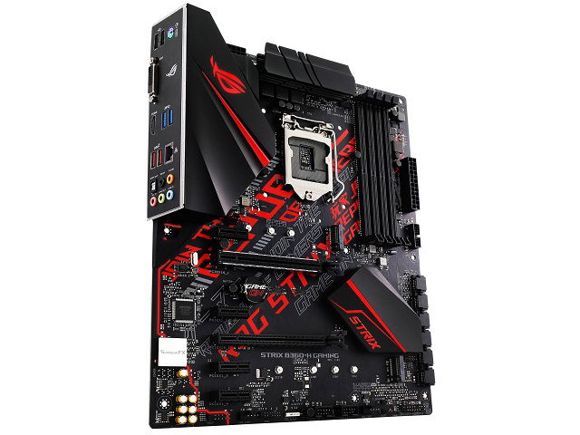 ASUS ROG STRIX B460-H GAMING - Placa base - ATX - Socket LGA1200 - B460 Chipset - USB 3.2 Gen 1, USB 3.2 Gen 2x2 - Gigabit LAN - Tarjeta gráfica (CPU necesaria) - HD Audio (8-canales)
