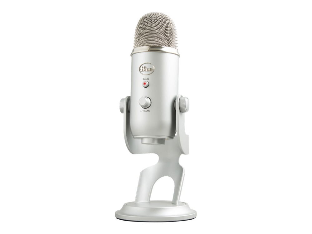 Blue Microphones Yeti - Micrófono - USB - plata