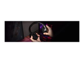 HyperX Cloud Stinger Core (PC) - Auricular - tamaño completo - cableado - conector de 3,5 mm - negro
