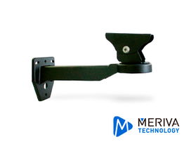 BRAZO MERIVA TECHNOLOGY MVA-205BW NEGRO / 22.86CM LARGO / IP66 / EXTERIOR *NO INCLUYE HOUSING*