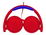 JBL JR300 - Auriculares con diadema - en oreja - cableado - conector de 3,5 mm - rojo araña