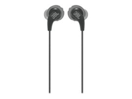 JBL Endurance RUN - Auriculares internos con micro - en oreja - montaje encima de la oreja - cableado - conector de 3,5 mm - negro