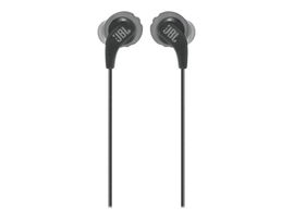 JBL Endurance RUN - Auriculares internos con micro - en oreja - montaje encima de la oreja - cableado - conector de 3,5 mm - negro