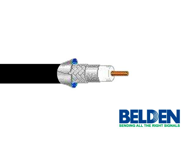 CABLE RG6 + SERIE 6 BOBINA 305MTS NEGRO BELDEN A9116x CABLE RG6 + SERIE 6 BOBINA 305MTS NEGRO BELDEN A9116x