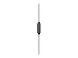 JBL Endurance RUN - Auriculares internos con micro - en oreja - montaje encima de la oreja - cableado - conector de 3,5 mm - negro