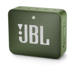 JBL Go 2 - Altavoz - para uso portátil - inalámbrico - Bluetooth - 3 vatios - Verde - 5 horas de reproducción - Resistente al agua - Entrada de cable de audio