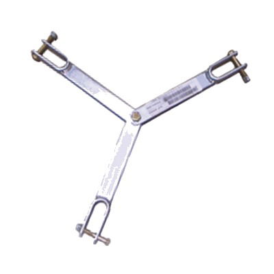 Brida para sujeción de retenida compatible con tramos STZ35G, Galvanizado por Inmersión en Caliente. Brida para sujeción de retenida compatible con tramos STZ35G, Galvanizado por Inmersión en Caliente.
