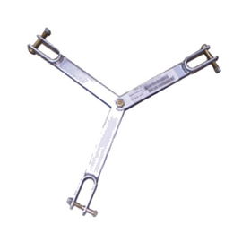 Brida para sujeción de retenida compatible con tramos STZ35G, Galvanizado por Inmersión en Caliente. Brida para sujeción de retenida compatible con tramos STZ35G, Galvanizado por Inmersión en Caliente.