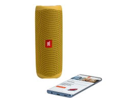 JBL Flip 5 - Altavoz - para uso portátil - inalámbrico - Bluetooth - 20 vatios - amarillo mostaza