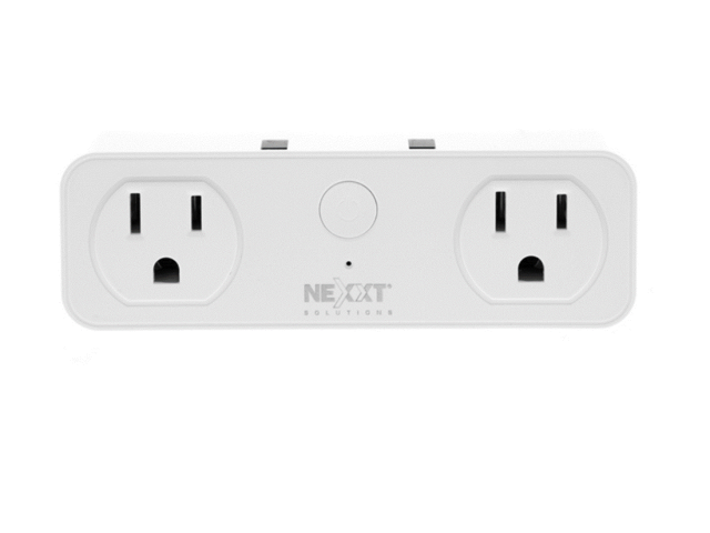 Nexxt - Solutions Connectivity - NHP-D610 - wireless - 2 Toma corrientes - 2 puertos USB - Compatible con Amazon Alexa y Google Assistant - 1875 W de potencia máxima - 200 joules Nexxt - Solutions Connectivity - NHP-D610 - wireless - 2 Toma corrientes - 2 puertos USB - Compatible con Amazon Alexa y Google Assistant - 1875 W de potencia máxima - 200 joules