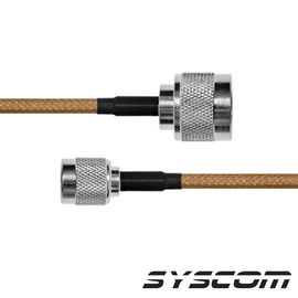 Cable RG142, Conectores N MACHO/TNC MACHO INVERSO. Cable RG142, Conectores N MACHO/TNC MACHO INVERSO.