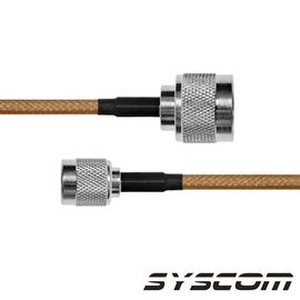 Cable RG142, con conectores N Macho/TNC Macho Inverso. Cable RG142, con conectores N Macho/TNC Macho Inverso.
