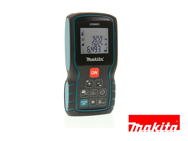 MEDIDOR LASER DE DISTANCIA MAKITA LD080PI 5-80MTS CON INCLIN MEDIDOR LASER DE DISTANCIA MAKITA LD080PI 5-80MTS CON INCLIN