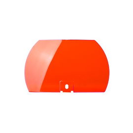 Lente de color rojo para modelo 450142-05 (domo transparente) Lente de color rojo para modelo 450142-05 (domo transparente)