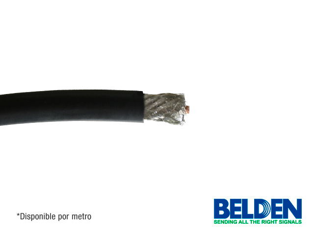 CABLE COAXIAL RG-8 BELDEN 9913 0101000 X METRO CABLE COAXIAL RG-8 BELDEN 9913 0101000 X METRO