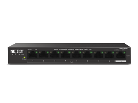 Nexxt Solutions Connectivity - Switch - Fast Ethernet - 9 - Fast Ethernet - Poe, 802.11at