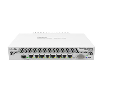 MikroTik Cloud Core Router CCR1009-7G-1C-PC - Router - GigE - montaje en rack - 272 X 190 X47mm - RouterOS - RAM: 1 GB - Almacenamiento: 128 MB - PoE Pasivo MikroTik Cloud Core Router CCR1009-7G-1C-PC - Router - GigE - montaje en rack - 272 X 190 X47mm - RouterOS - RAM: 1 GB - Almacenamiento: 128 MB - PoE Pasivo