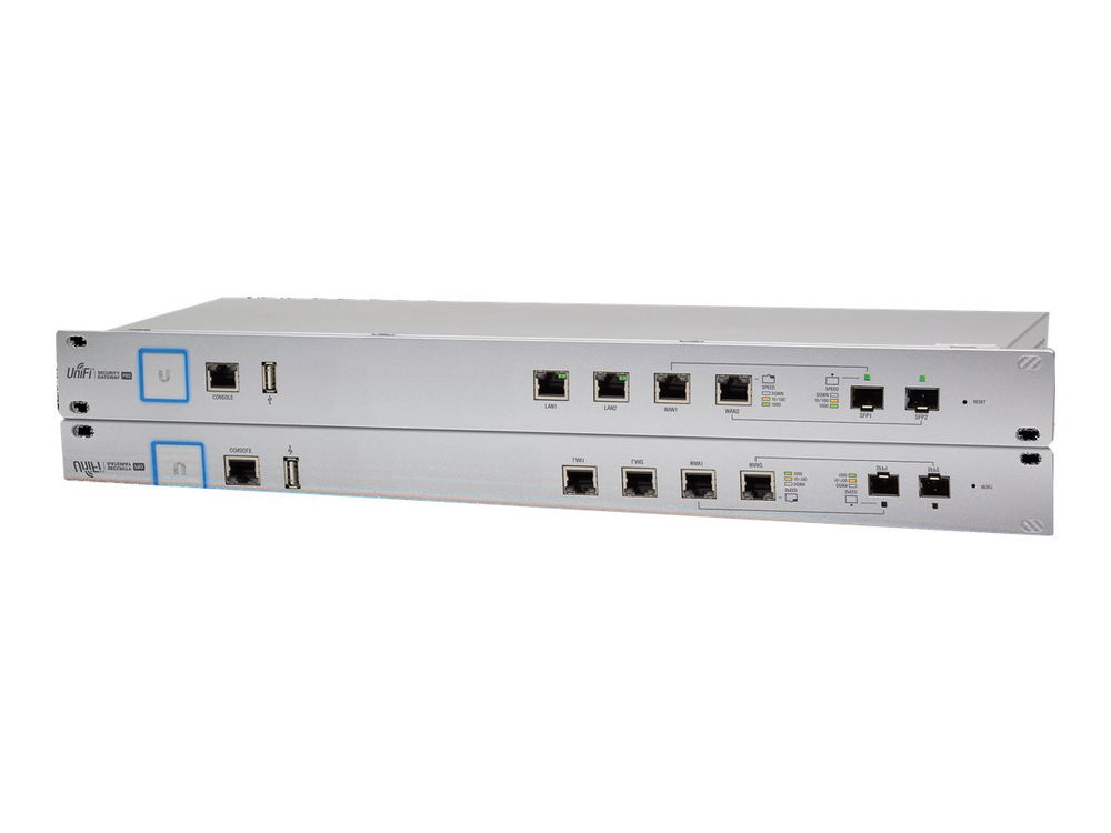 Ubiquiti UniFi USG-PRO-4 - Aparato de seguridad - GigE - montable en bastidor Ubiquiti UniFi USG-PRO-4 - Aparato de seguridad - GigE - montable en bastidor