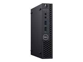 Dell OptiPlex 3070 - MLK - micro - Core i5 9500T / 2.2 GHz - RAM 4 GB - HDD 500 GB - UHD Graphics 630 - GigE - Win 10 Pro 64 bits - monitor: ninguno - BTS - con 1 Year Hardware Service with Onsite/In-Home Service After Remote Diagnosis
