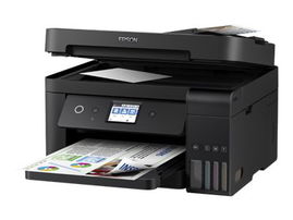 Epson EcoTank L6191 - Impresora multifunción - color - chorro de tinta - Legal (216 x 356 mm) (original) - A4/Legal (material) - hasta 11 ppm (copiando) - hasta 33 ppm (impresión) - 250 hojas - USB 2.0, LAN, Wi-Fi(n)